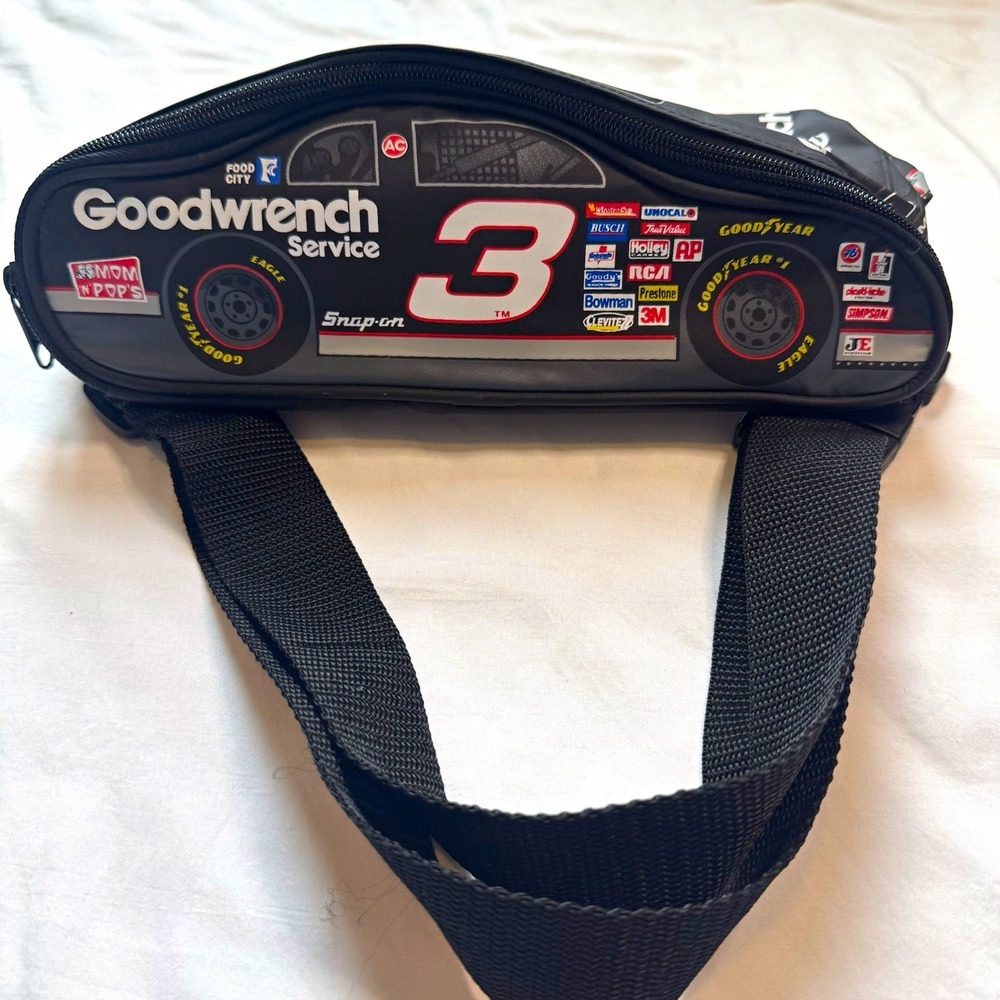 Vintage Dale Earnhardt NASCAR Goodwrench  #3 Zip Tote Fanny pack